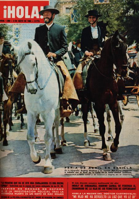 HOLA magazine side cover Issue 1080 8 May 1965