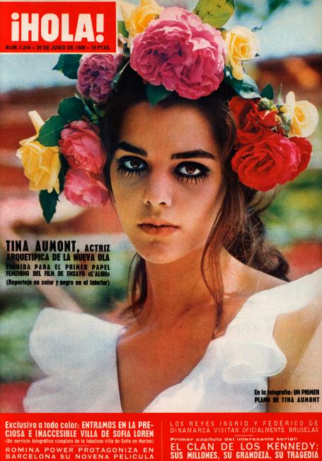 HOLA magazine side cover Issue 1244 29 June 1968