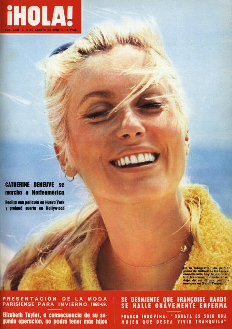 HOLA magazine side cover Issue 1249 3 August 1968