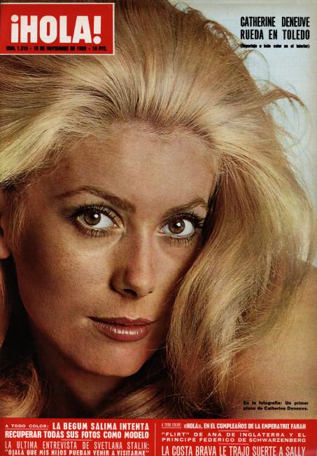 HOLA magazine side cover Issue 1316 15 November 1969