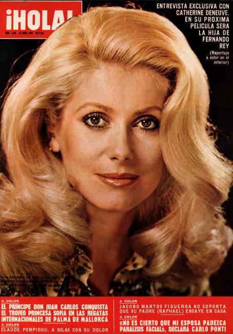 HOLA magazine side cover Issue 1548 27 April 1974