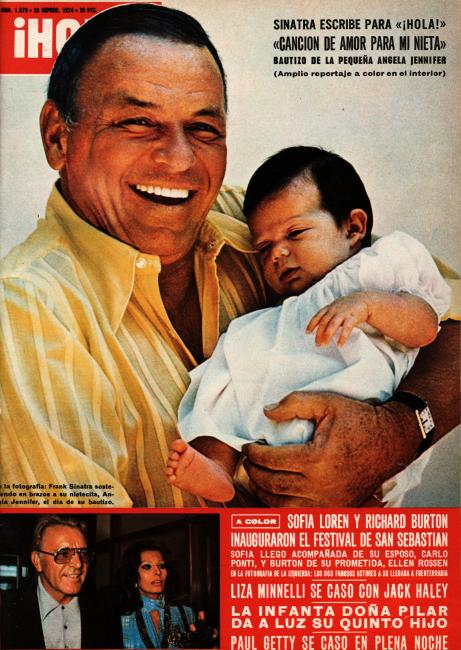 HOLA magazine side cover Issue 1570 28 September 1974