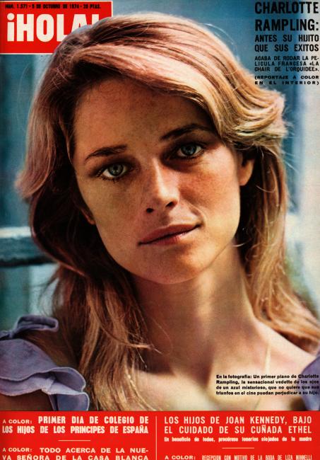 HOLA magazine side cover Issue 1571 5 October 1974