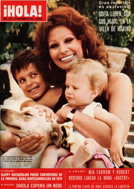 HOLA magazine side cover Issue 1573 19 October 1974