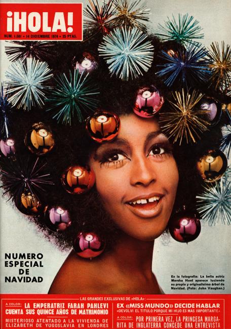 HOLA magazine side cover Issue 1581 14 December 1974