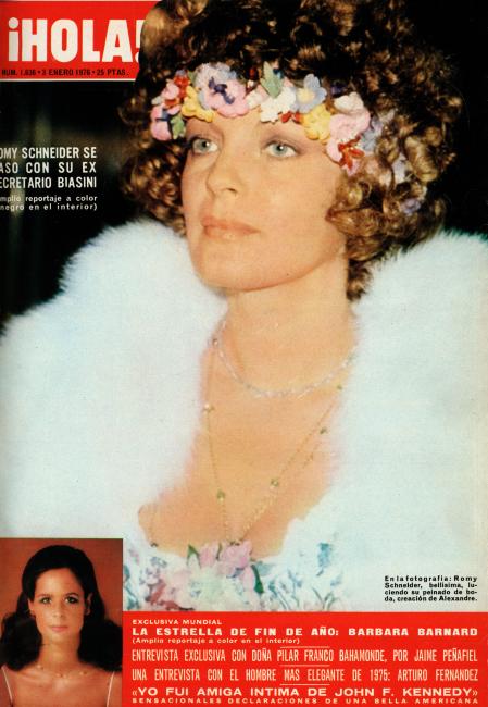 HOLA magazine side cover Issue 1636 3 January 1976