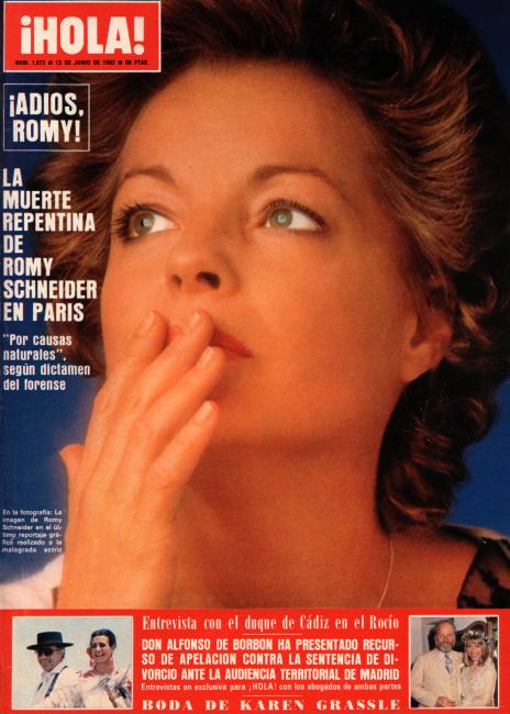 HOLA magazine side cover Issue 1972 12 June 1982