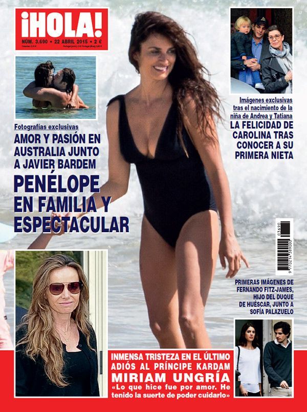 HOLA magazine side cover Issue 3690 22 April 2015