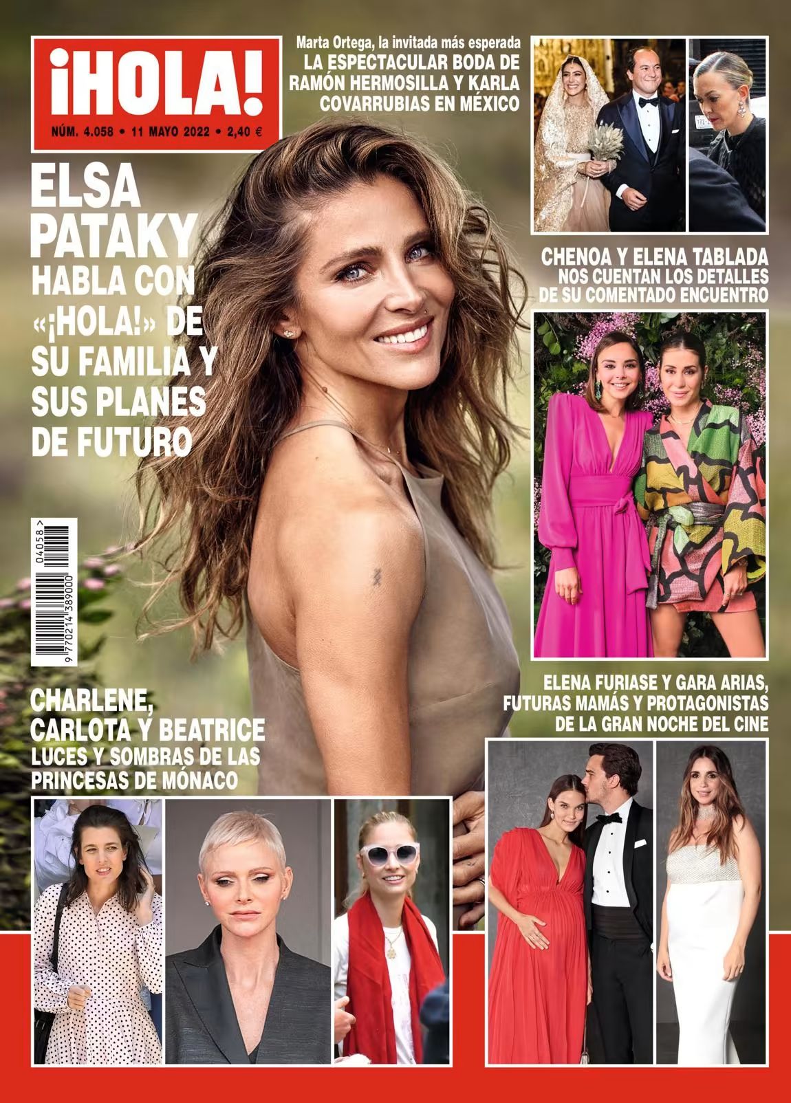 HOLA magazine side cover Issue 4058 11 May 2022