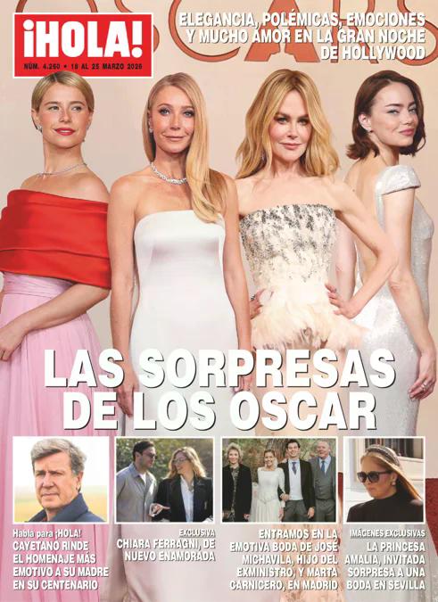HOLA magazine side cover Issue 4260 18 March 2026