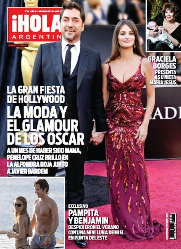 HOLA ARGENTINA magazine side cover 2 March 2011