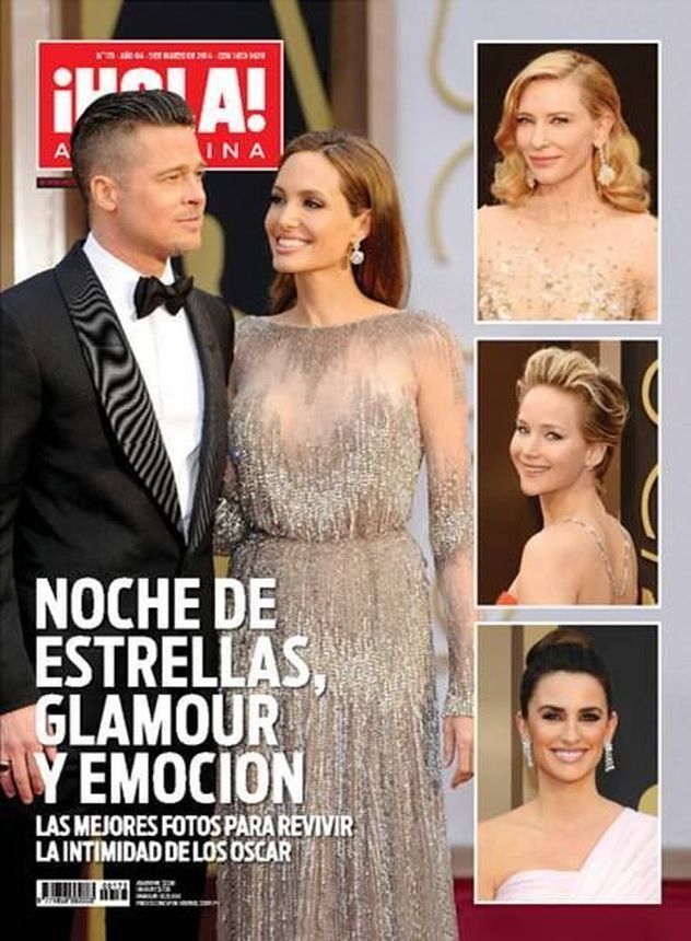 HOLA ARGENTINA magazine side cover 13 March 2014