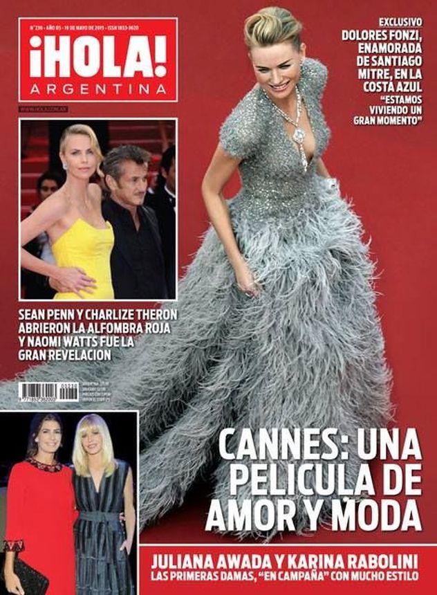 HOLA ARGENTINA magazine side cover 20 May 2015