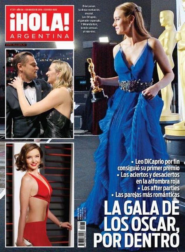 HOLA ARGENTINA magazine side cover 1 March 2016