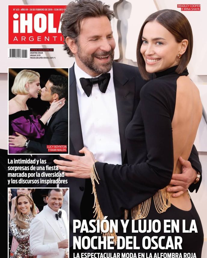 HOLA ARGENTINA magazine side cover 26 February 2019
