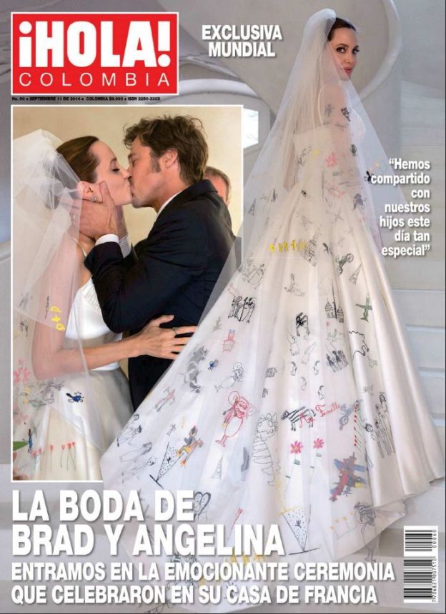 HOLA COLOMBIA magazine side cover 11 September 2014
