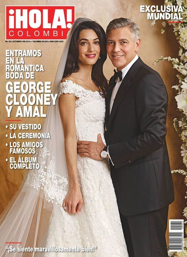 HOLA COLOMBIA magazine side cover 9 October 2014