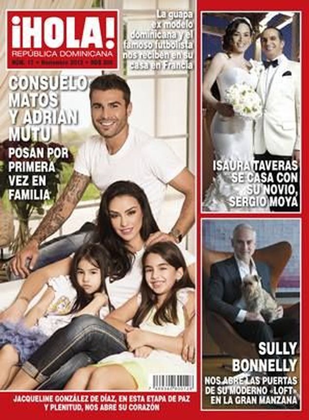 HOLA! DOMENICA magazine side cover  November 2013