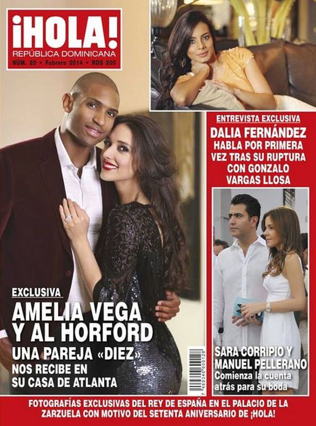 HOLA! DOMENICA magazine side cover  February 2014