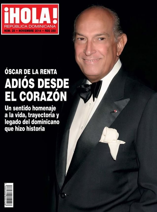 HOLA! DOMENICA magazine side cover  November 2014