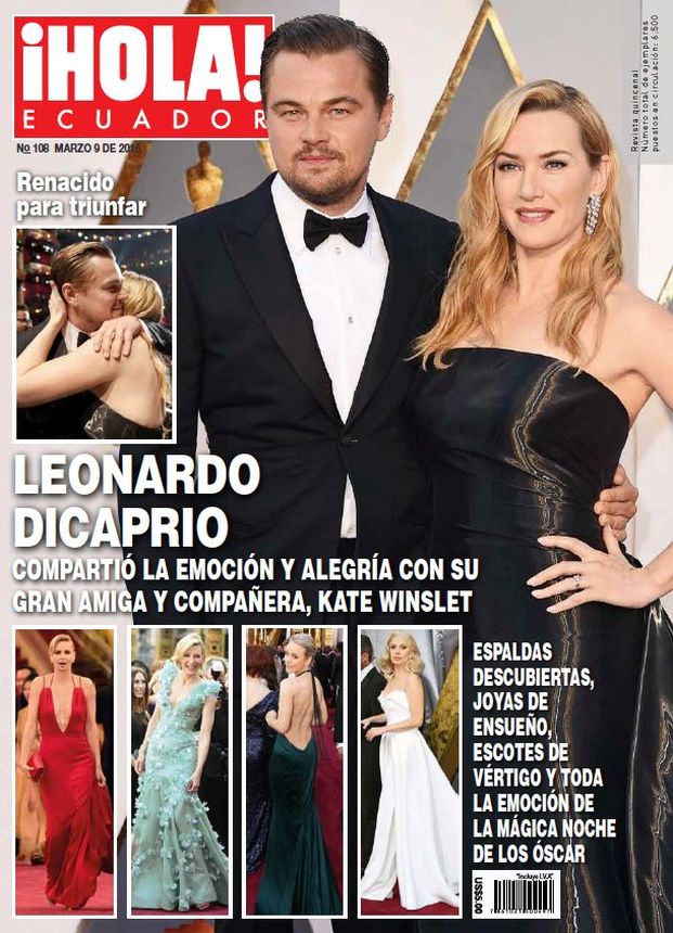 HOLA ECUADOR magazine side cover 9 March 2016
