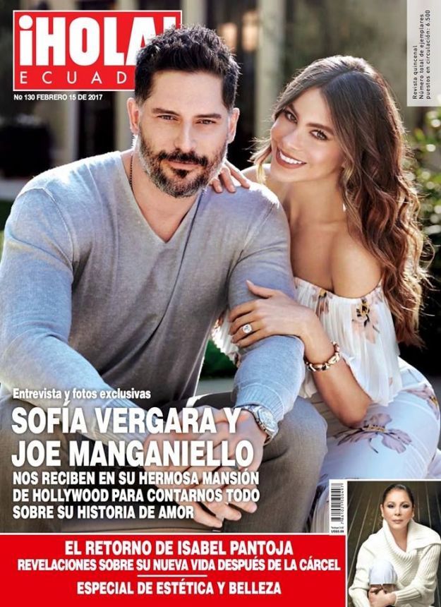 HOLA ECUADOR magazine side cover 15 February 2017