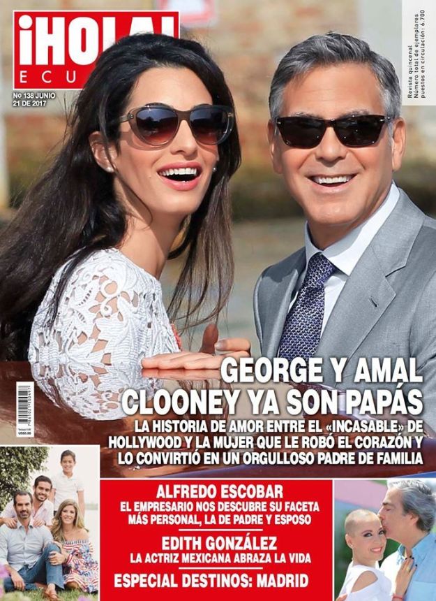 HOLA ECUADOR magazine side cover 21 June 2017