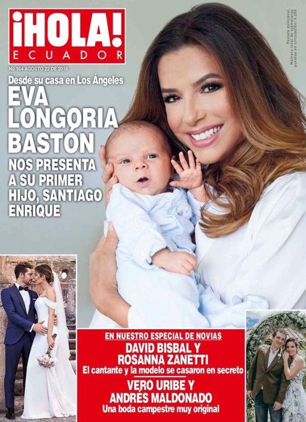 HOLA ECUADOR magazine side cover 22 August 2018