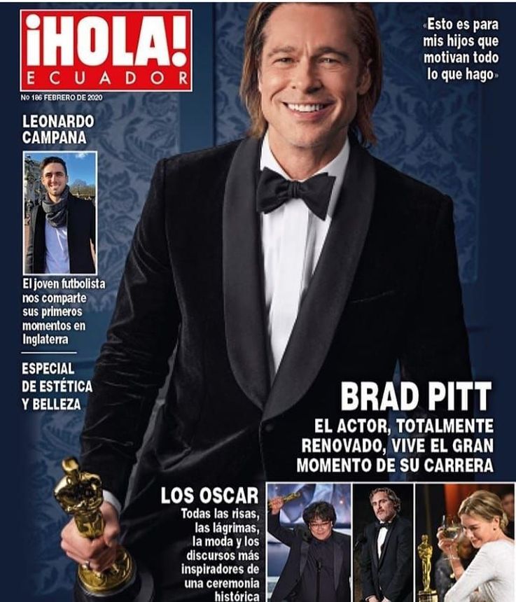 HOLA ECUADOR magazine side cover  February 2020