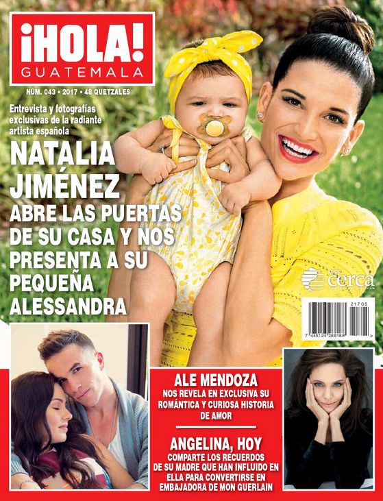 HOLA! GUATEMALA magazine side cover  May 2017