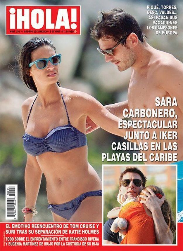 HOLA MEXICO magazine side cover 1 August 2012