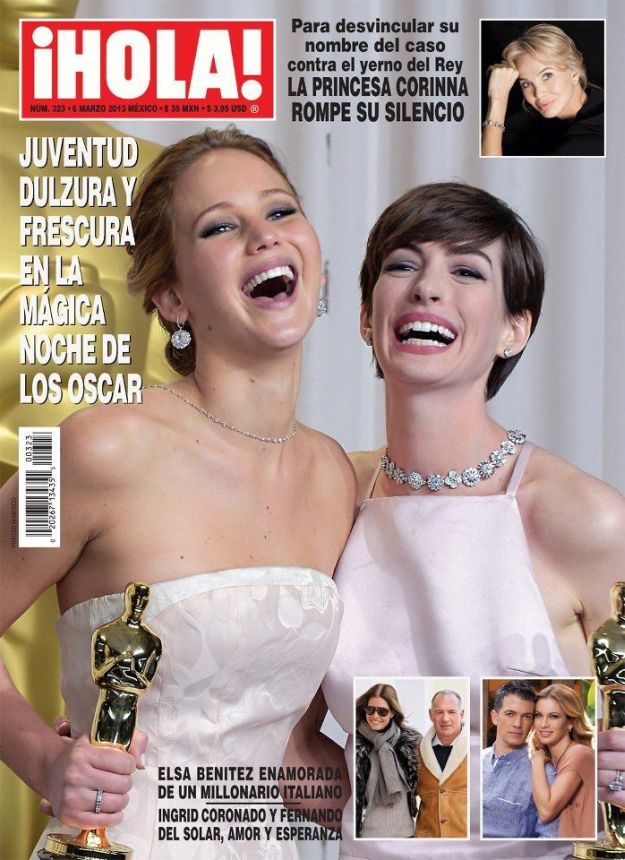 HOLA MEXICO magazine side cover 6 March 2013