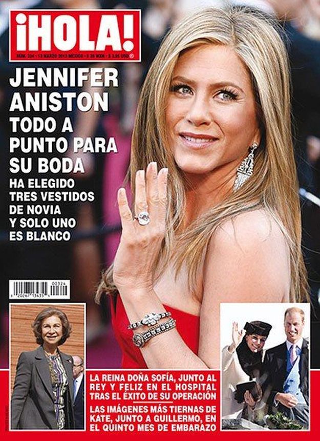 HOLA MEXICO magazine side cover 13 March 2013