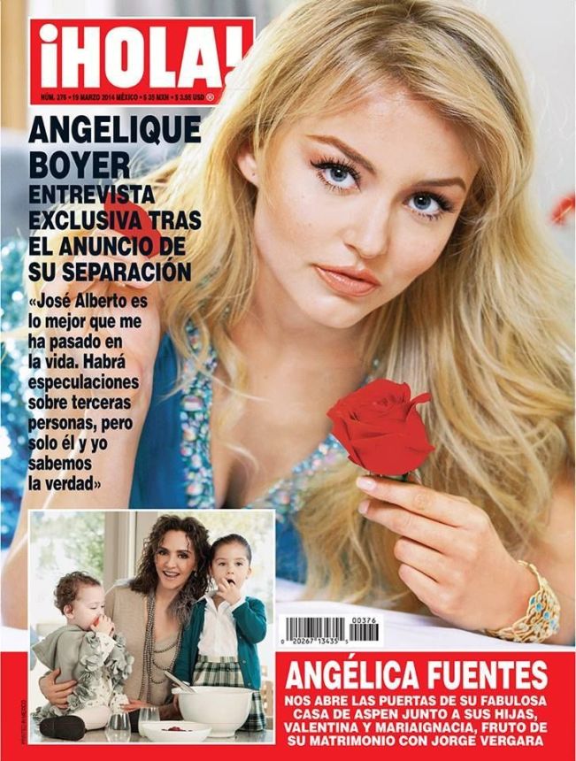HOLA MEXICO magazine side cover 19 March 2014
