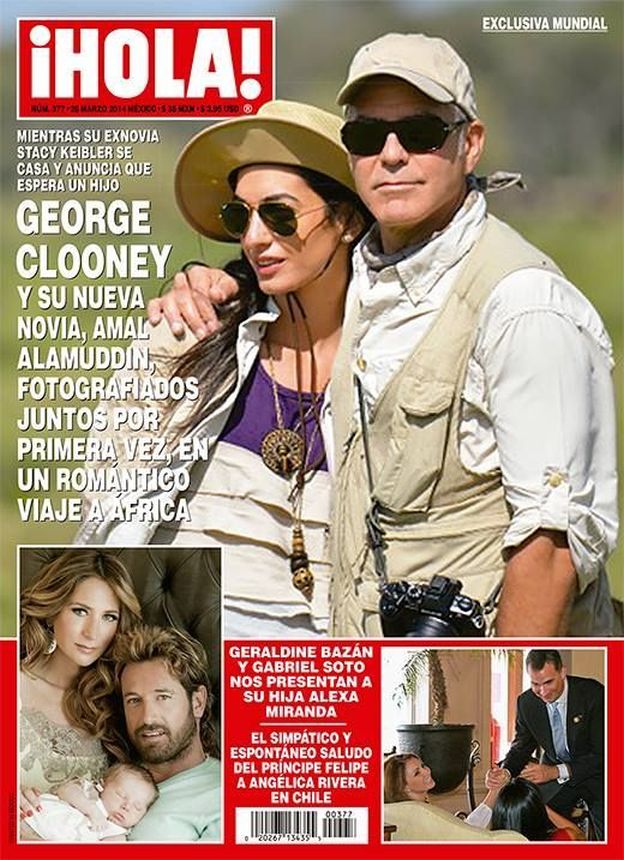 HOLA MEXICO magazine side cover 26 March 2014