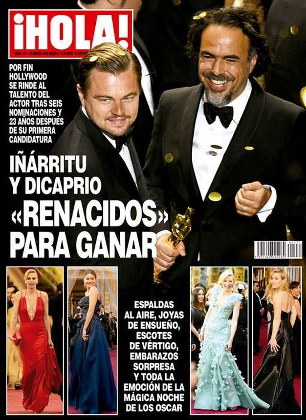 HOLA MEXICO magazine side cover 11 March 2016