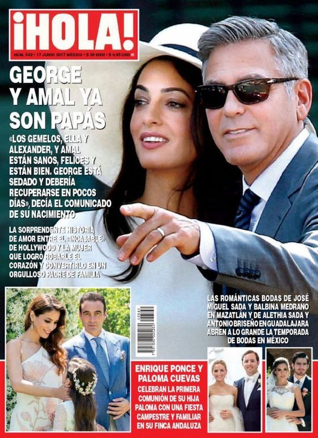 HOLA MEXICO magazine side cover 17 June 2017