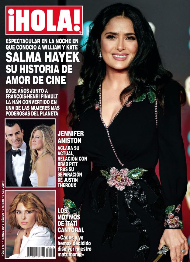 HOLA MEXICO magazine side cover 1 March 2018
