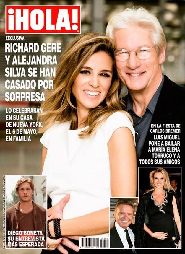 HOLA MEXICO magazine side cover 26 April 2018