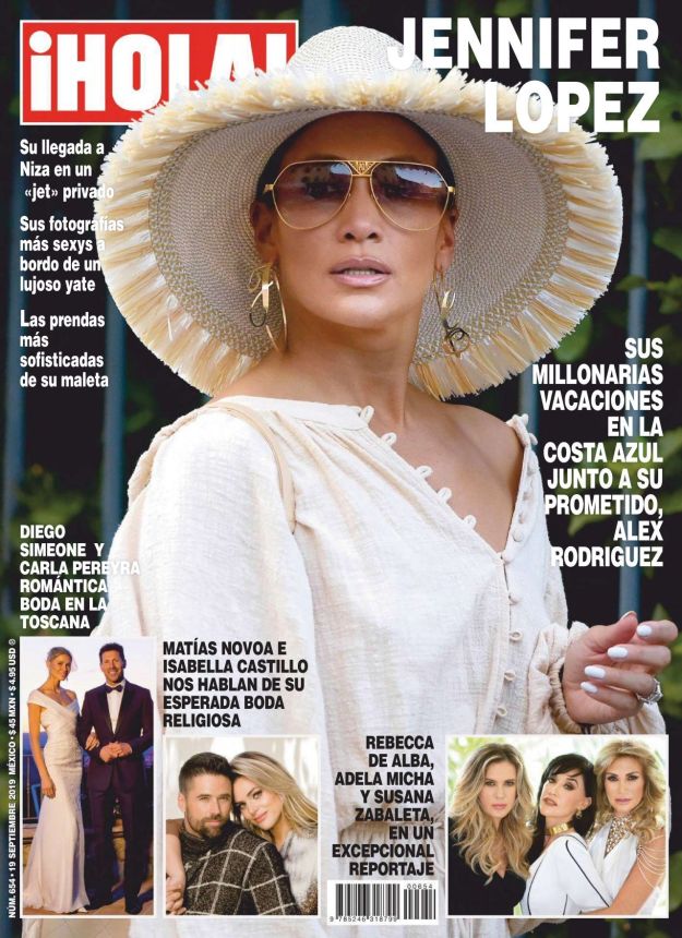 HOLA MEXICO magazine side cover 19 September 2019