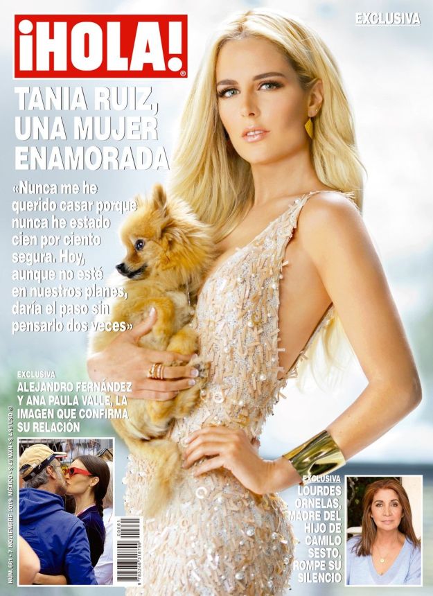 HOLA MEXICO magazine side cover 7 November 2019