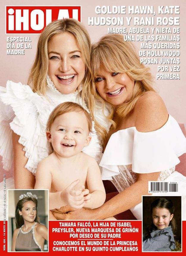 HOLA MEXICO magazine side cover 14 May 2020