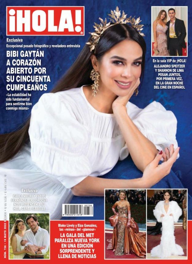 HOLA MEXICO magazine side cover 19 May 2022