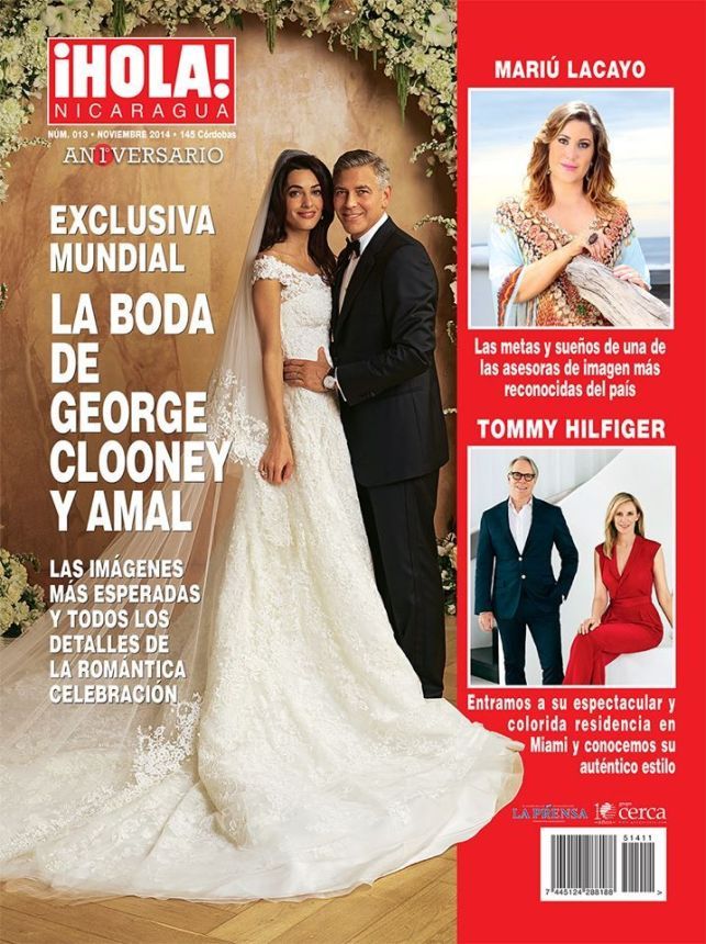 HOLA NICARAGUA magazine side cover  November 2014