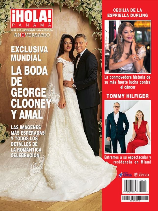 HOLA PANAMA magazine side cover  November 2014