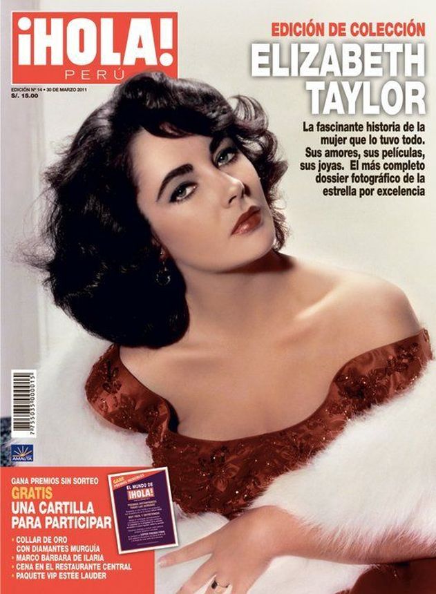 HOLA PERU magazine side cover 30 March 2011