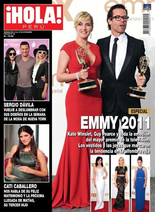 HOLA PERU magazine side cover 21 September 2011