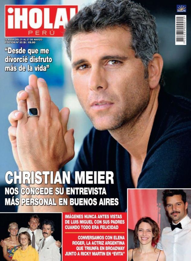 HOLA PERU magazine side cover 21 March 2012