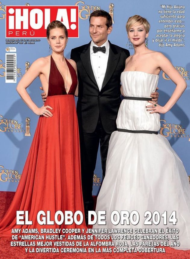 HOLA PERU magazine side cover 15 January 2014