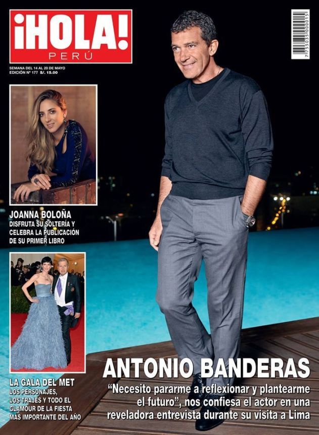 HOLA PERU magazine side cover 14 May 2014